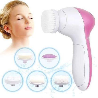 5 in 1 Portable Electric Facial Cleaner !