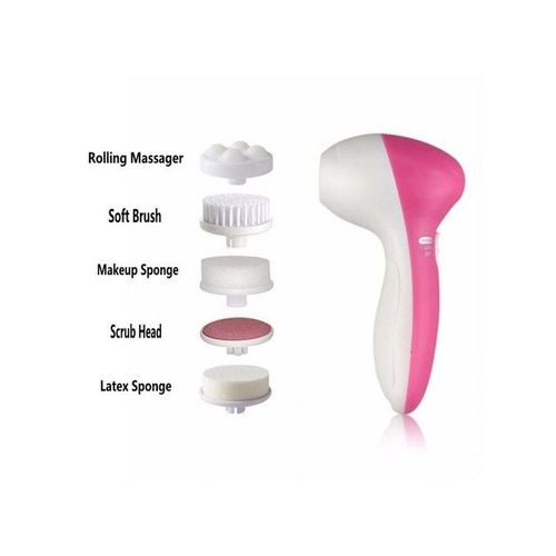 5 in 1 Portable Electric Facial Cleaner !