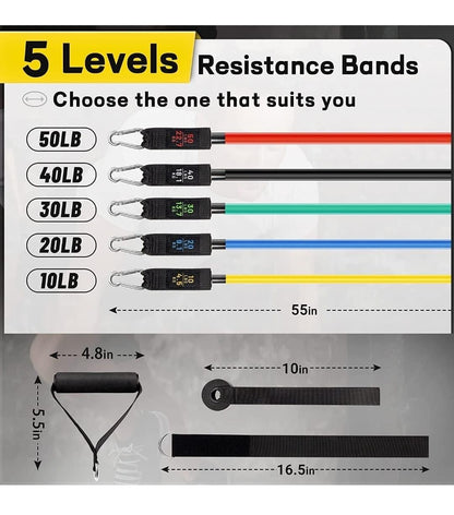 Resistance Band Set | for Heavy Workout