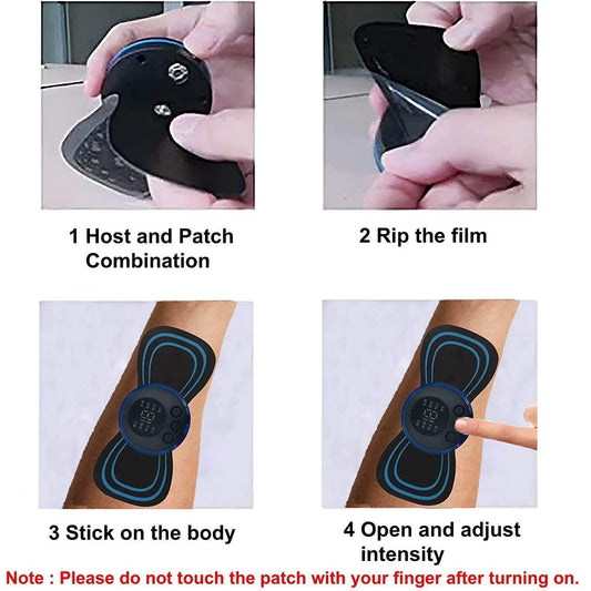 Mini Massager with 8 Modes and 19 Strength Levels | To provide relief from pains