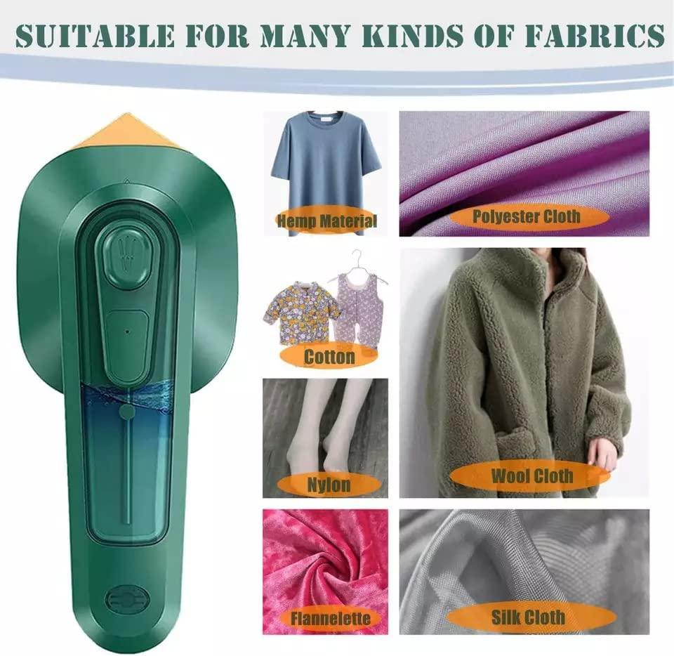 Portable Iron Travel Steamer for Clothes | Mini Handheld Press Support Dry And Wet Ironing Small Size Irons Suitable for Outing & Home