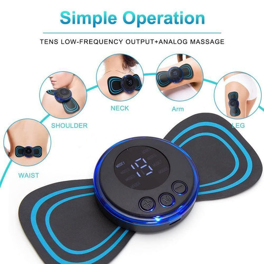 Mini Massager with 8 Modes and 19 Strength Levels | To provide relief from pains
